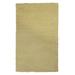 5'x7' Canary Yellow Indoor Shag Rug - 5' Octagon|Cream/Onyx