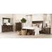 Rouspil Acacia Brown 3-piece Bedroom Set with 2 Nightstands