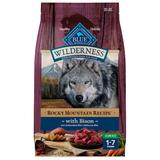 Blue Wilderness Bison with Grain Rocky Mountain Recipe High Protein Natural Adult Dry Dog Food, 28 lbs.