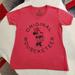 Disney Tops | Disney Vintage Women's V-Neck Minnie Mouse Tee, Red Size Xl | Color: Red | Size: Xl