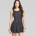 Free People Dresses | Free People A-Line Sleeveless Black & Gray Size 8 Dress | Color: Black/Gray | Size: 8