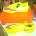 Nike Shoes | Brand New Nike Jr Mercurial Victory V Tf Size 5.5 | Color: Pink/Yellow | Size: 5.5y