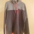 Columbia Jackets & Coats | Columbia Omniheat 1/2 Zip Men's Fleece Jacket Xl Grey/Black W/Red Trim Orig.$75 | Color: Gray | Size: Xl