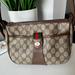 Gucci Bags | Gucci Sherry Line Gg Web Pvc Canvas Browns Crossbody Shoulder Bag | Color: Brown/Tan | Size: Os