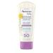 Aveeno Baby Continuous Protection Zinc Oxide Mineral Sunscreen Lotion for Sensitive Skin Broad Spectrum SPF 50 Tear-Free Paraben-Free Travel-Size 3 fl. oz