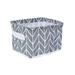 Holiday Savings 2022! Feltree Canvas Storage Bins Basket Organizers Foldable Fabric Cotton Linen Blend Storage Bins For Makeup Book Baby Toy Basket Canvas Storage Bins Basket