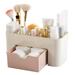 Makeup Organizer with Drawers Plastic Storage Box Countertop Display Case for Desk Sundry Bathroom Vanity Saving Space Storage Box Makeup Storage Organizer