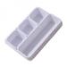 MEROTABLE 8pcs/set Desk Drawer Organizer Tray Dividers Shallow Drawer Organizers And Storage Kitchen Bathroom Closet Makeup Desk Box