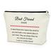 Best Friend Gift Makeup Bag Friendship Gift for Women Her Birthday Gift for Sister from Sister Graduation Gift for Bestie Friends Cotton Zipper Cosmetic Travel Pouch Gift Christmas Anniversary Gift