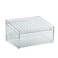 Azar Displays 222882 Two-Tier 24 Compartment Display 12-Comp per Tier. Dimensions: 12 W x 8.5 D x 6.5 H