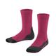 FALKE Unisex Kinder Wandersocken TK2 K SO Wolle Antiblasen Dick 1 Paar, Rot (Rose 8564), 31-34