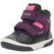 Geox Jungen Mädchen B OMAR Girl WPF Ankle Boot, Black/Violet, 23 EU