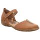 Riemchenballerina JOSEF SEIBEL "ROSALIE 42" Gr. 42, braun (cognac, uni) Damen Schuhe Spangenschuhe