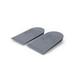 VersaLifts V2 Strength™ Heel Lift Inserts (Pair) - Ideal for Bodybuilding, Olympic Lifting, Squats, Leg Press, Gray, L