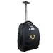 MOJO Black Boston Bruins 19'' Personalized Premium Wheeled Backpack