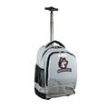 MOJO Gray Northeastern Huskies 19'' Personalized Premium Wheeled Backpack