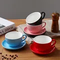 Ensemble de tasses à café en céramique européenne porcelaine thé de l'après-midi standard tasses