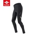 Santic-Pantalon de cyclisme 4D pour homme vêtement de cyclisme rembourré élastique séchage