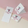Custom Sewing Labels Custom Clothing Tags Name Tags Handmade labels (FR114)