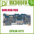 EllFU-Carte mère pour ordinateur portable carte mère pour ASUS UX305FA UX305 UX305F 5Y71 5Y10C