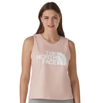 The North Face Women's Half Dome Tank (Size XXXL) Pink Moss/White/(Past Season), Cotton