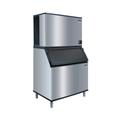 Manitowoc IYT1900W/D970 1960 lb Indigo NXT Half Cube Commercial Ice Machine w/ Bin - 882 lb Storage, Water Cooled, 208-230v/1ph, Stainless Steel | Manitowoc Ice