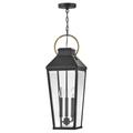 Hinkley Lighting Dawson 26 Inch Tall 3 Light LED Outdoor Hanging Lantern - 17502BK