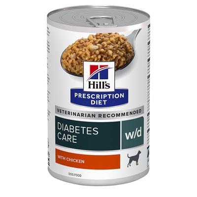 24x370g w/d Diabetes Care poulet Hill's Prescription Diet - Pâtée pour chien
