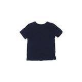 OshKosh B'gosh Short Sleeve T-Shirt: Blue Solid Tops - Kids Boy's Size 8