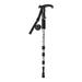 Lamuusaa Trekking Pole Adjustable 110cm Length Alloy High-Strength Wood Hiking Accessory For Women And Men Camping Hiking Walking Sticks