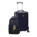 MOJO Navy Pittsburgh Pirates Personalized Deluxe 2-Piece Backpack & Carry-On Set