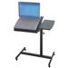 PylePro Professional DJ Grade Laptop/Notebook Computer Rolling Stand