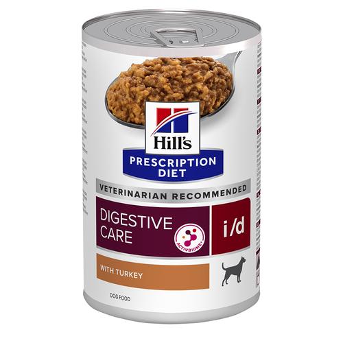 24x 360g Hill's Prescription Diet i/d Digestive Care mit Truthahn Hundefutter nass