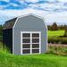 Handy Home Products Braymore 10 ft. x 10 ft. Wood Outdoor Storage Shed (Floor Included)