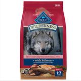 Blue Wilderness Plus Wholesome Grains Natural Adult High Protein Salmon Dry Dog Food, 28 lbs.
