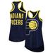 Women's G-III 4Her by Carl Banks Navy Indiana Pacers Showdown Scoop-Neck Racerback Tank Top