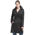 Gabby Waterproof Hooded Trench Coat