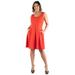 Sleeveless Plus Size Dress with Pockets