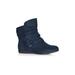 WIDE FIT Serena Ankle Boot - navy