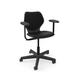 KI Furniture Intellect Wave Task Chair Upholstered in Black | 35.5 H x 26.5 W x 24.5 D in | Wayfair IWPD18AUB.1ZJE.PWG.S