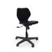 KI Furniture Intellect Wave Task Chair Upholstered in Black | 30.5 H x 24.5 W x 24.5 D in | Wayfair IWPD18TUB.1KBM.PND.C