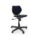 KI Furniture Intellect Wave Task Chair Upholstered in Black | 30.5 H x 24.5 W x 24.5 D in | Wayfair IWPD18TUB.1KMT.PWG.C