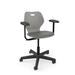 KI Furniture Intellect Wave Task Chair Plastic/Metal/Fabric in Gray | 35.5 H x 26.5 W x 24.5 D in | Wayfair IWPD18AUS.1ZJE.PWG.C