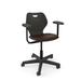 KI Furniture Intellect Wave Task Chair - Large Upholstered Seat w/ Arms - IWPD18AUS.S in Black/Brown | 35.5 H x 26.5 W x 24.5 D in | Wayfair