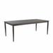 Summer Classics Brookings Wrought Aluminum Dining Table Metal in Gray | 30.25 H x 82 W x 42 D in | Outdoor Dining | Wayfair 342931