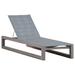 Summer Classics Bali 81.9" Long Reclining Teak Single Chaise w/ Cushions Wood/Solid Wood in Brown | 36.88 H x 29 W x 81.88 D in | Outdoor Furniture | Wayfair