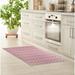 Pink 0.08 x 108 W in Kitchen Mat - Foundry Select Creasy Kitchen Mat Synthetics | 0.08 H x 108 W in | Wayfair A49E4FD89FE645889D5FFC14505BEDC2