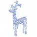 The Holiday Aisle® Reindeer Christmas Decoration LEDs Pre-Lit Christmas Lighting Acrylic in White | 39.4 H x 23.6 W in | Wayfair