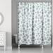 Latitude Run® Single Shower Curtain Polyester in Gray | 74 H x 71 W in | Wayfair 8AA9197229504EFBB5CA6E12E5CC2A9A