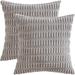 Latitude Run® Militza Polyester Throw Pillow Cover Polyester in Gray | 18 H x 18 W x 2 D in | Wayfair FFBCA40F4CE64ECF9E1A2A2685C35CA0